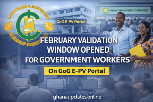 February Validation Window for Government Workers